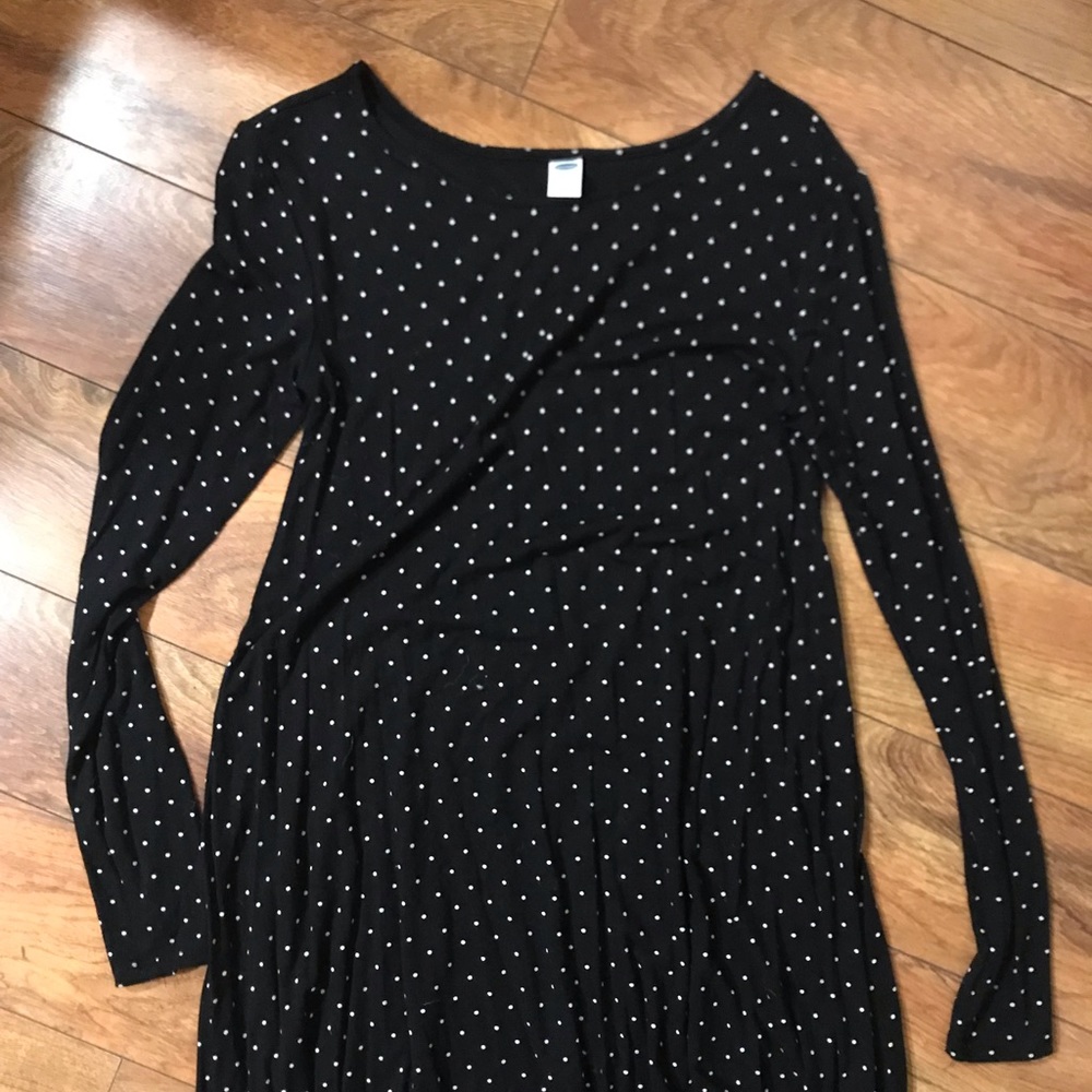 XS Old Navy Polka Dot Swing Dress